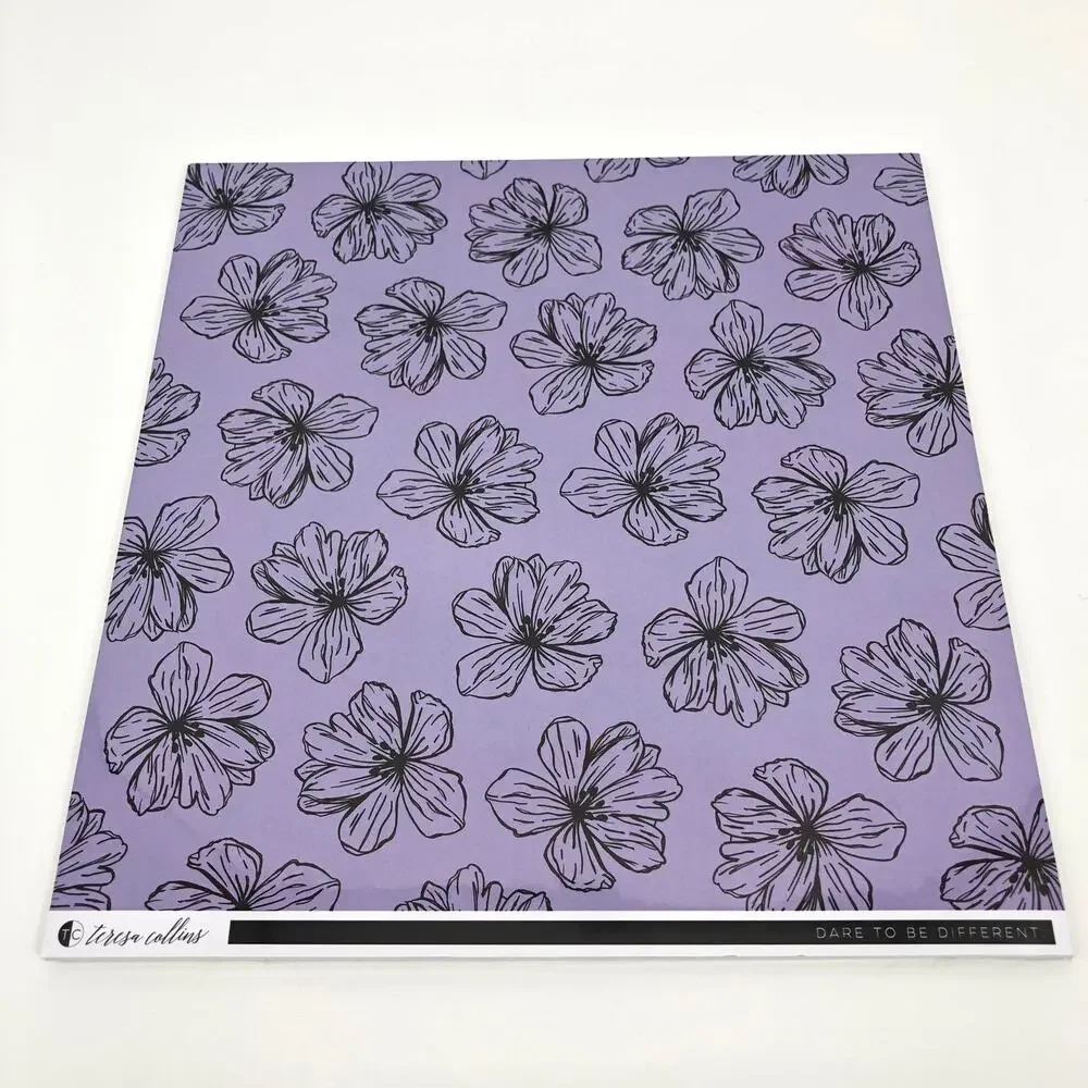 Teresa Collins Scrapbook Paper‎ Pads 12x12 Lot 4 Scrapbooking Clear Acetate